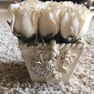 Cookie Lee silver necklace